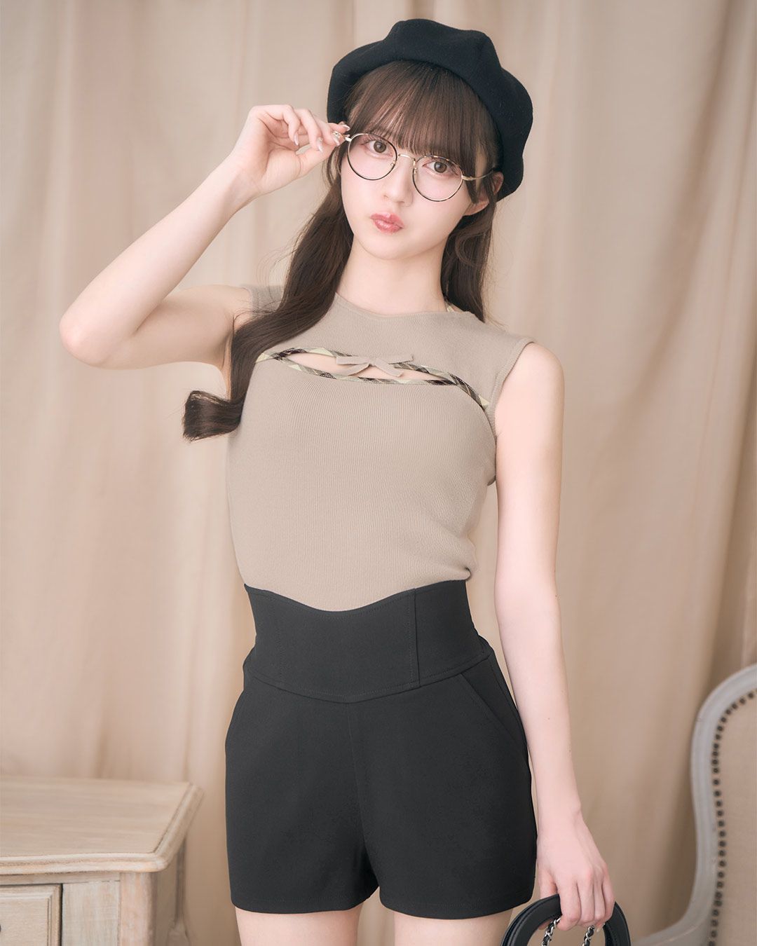 美脚になれる♡ショートパンツ ブラック | ファッション通販