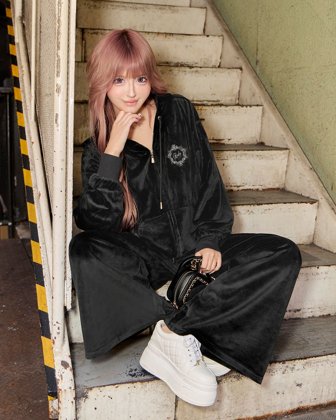 厚底インヒールスニーカー ホワイト | ファッション通販＆メディア