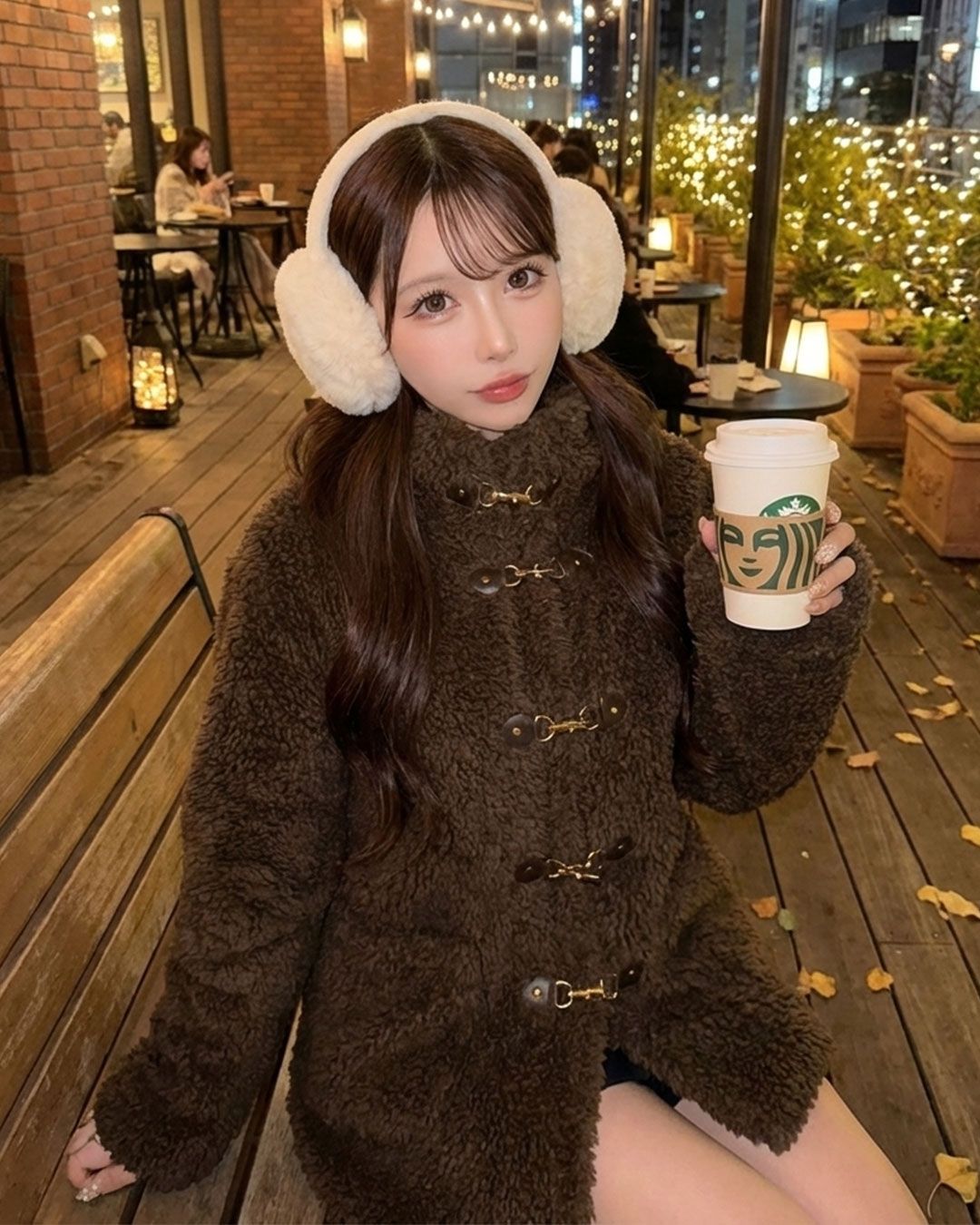 プードルファーコート ブラウン | ファッション通販＆メディアMyColor