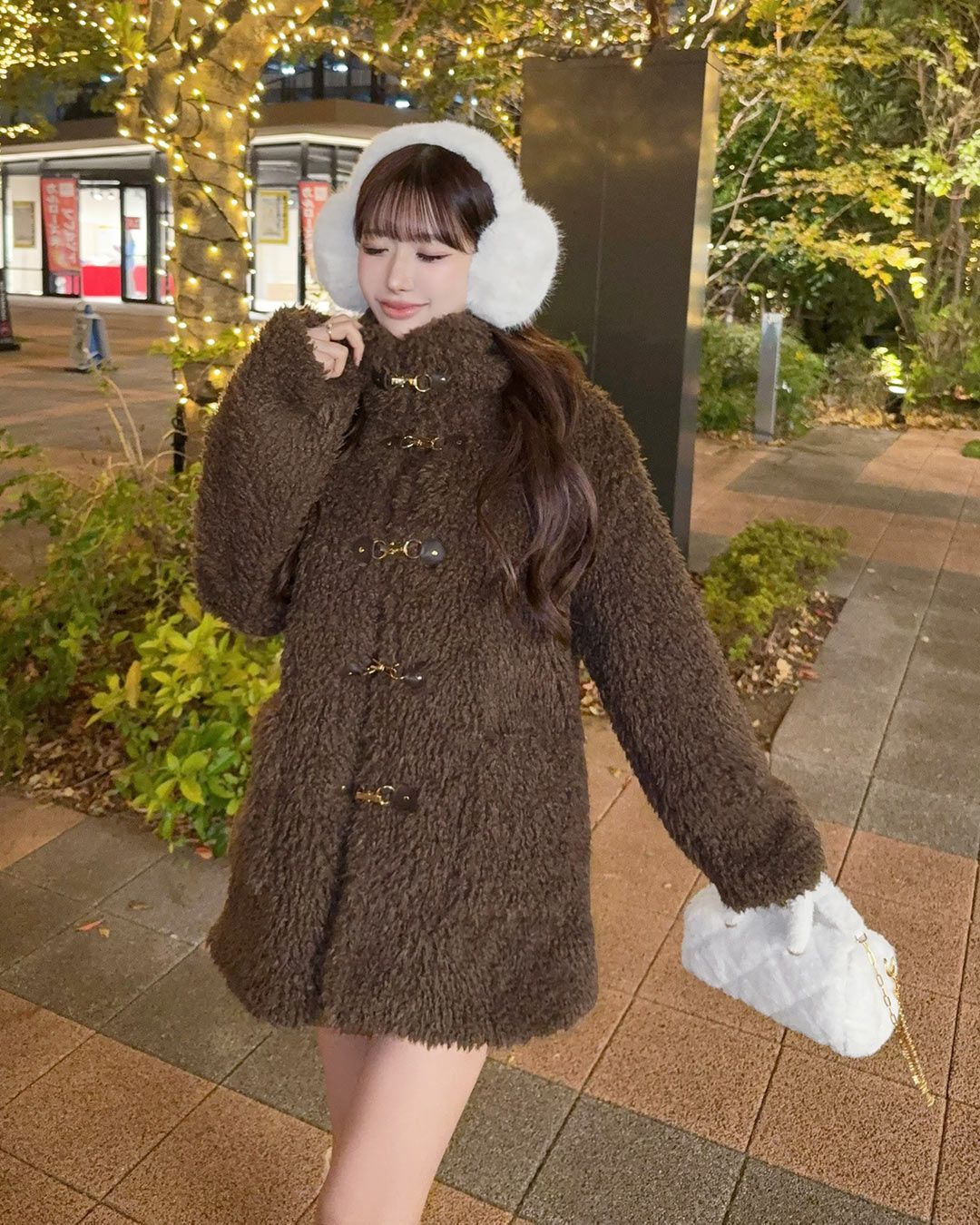 プードルファーコート ブラウン | ファッション通販＆メディアMyColor