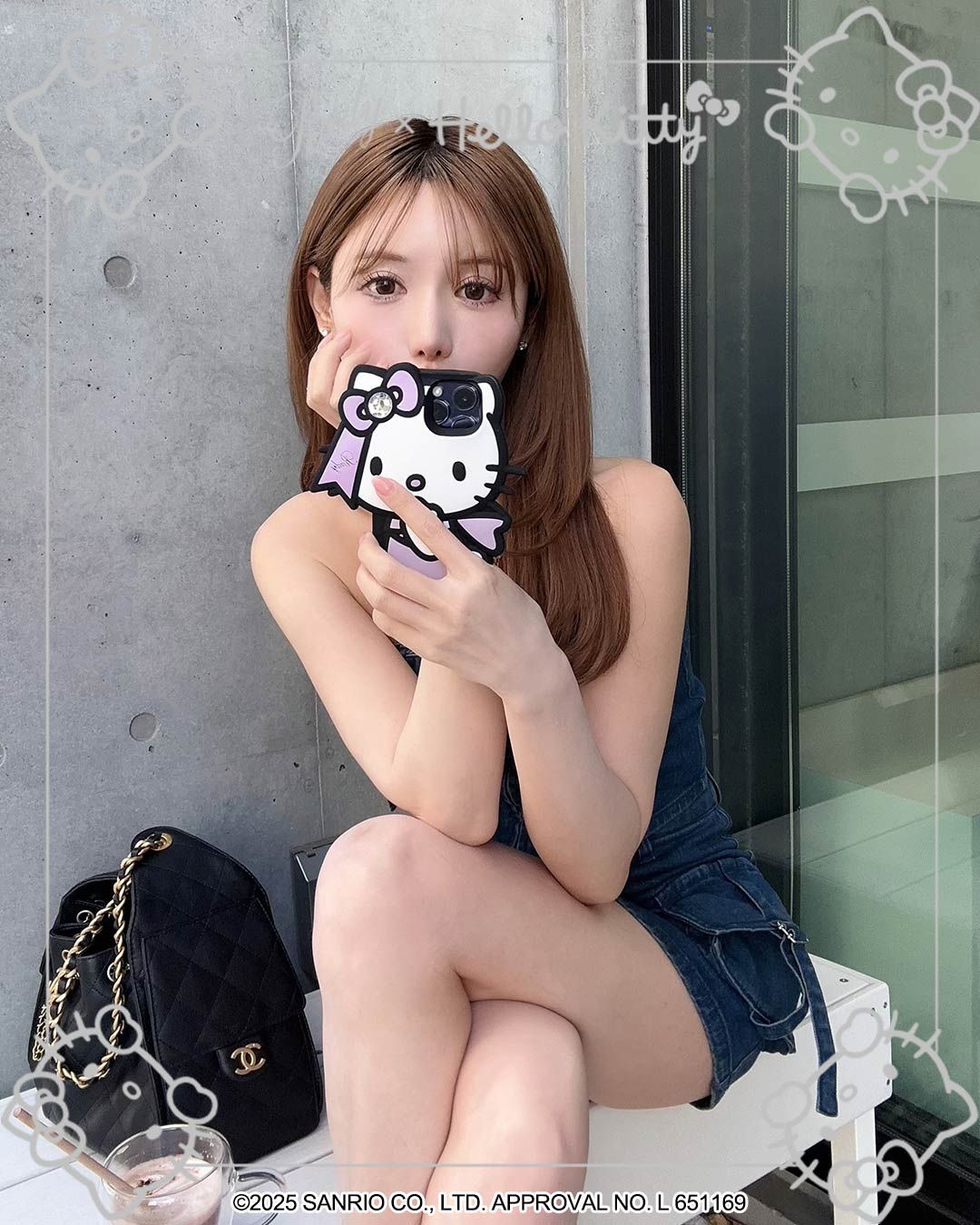 Hello Kitty シリコンiPhoneケース ラベンダー | ファッション
