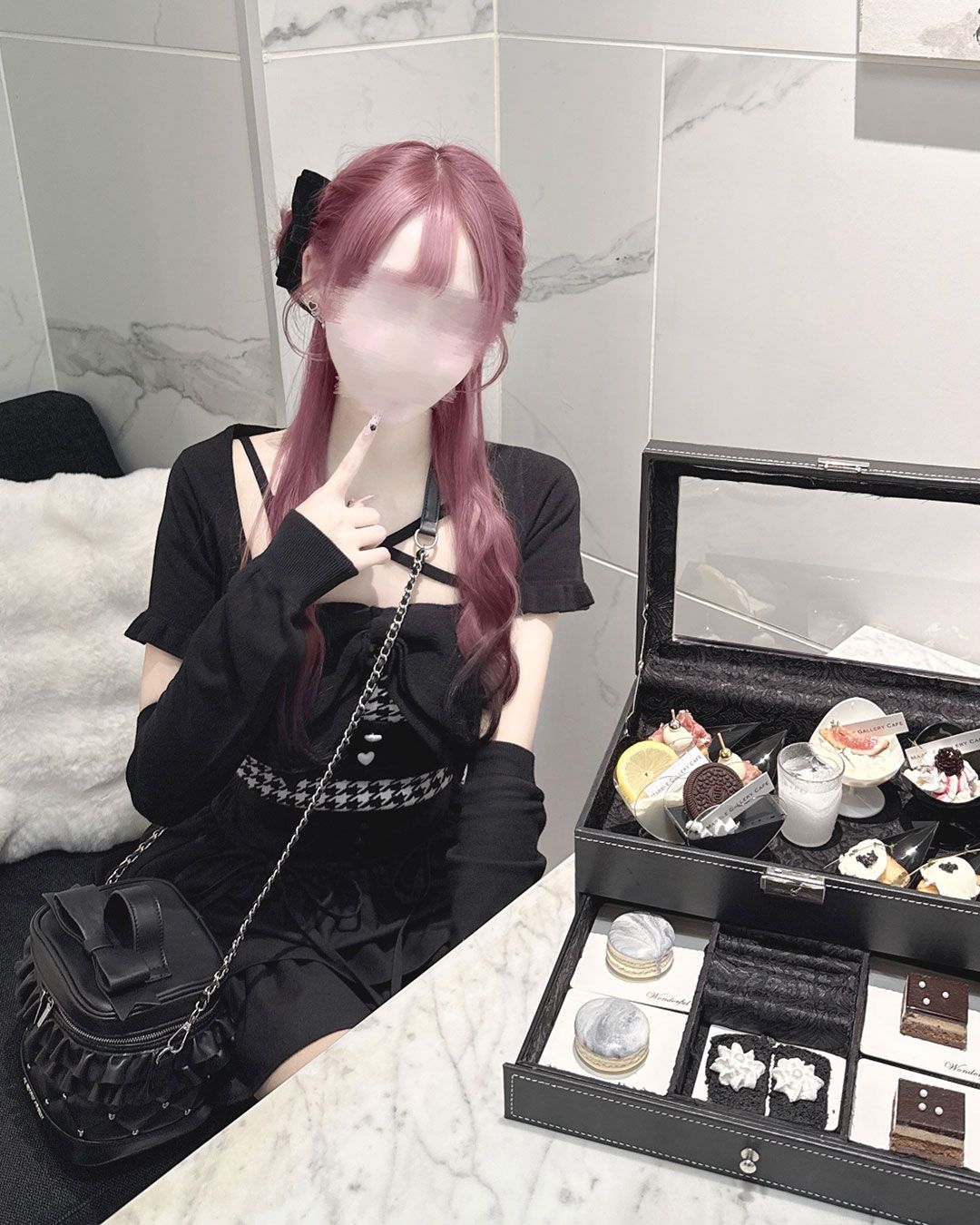 ミシェルマカロン　イモ　ビッグリボンアンサンブルトップス　ハニーミュウ　ピンク ビッグリボンアンサンブルトップス ピンク | ファッション通販