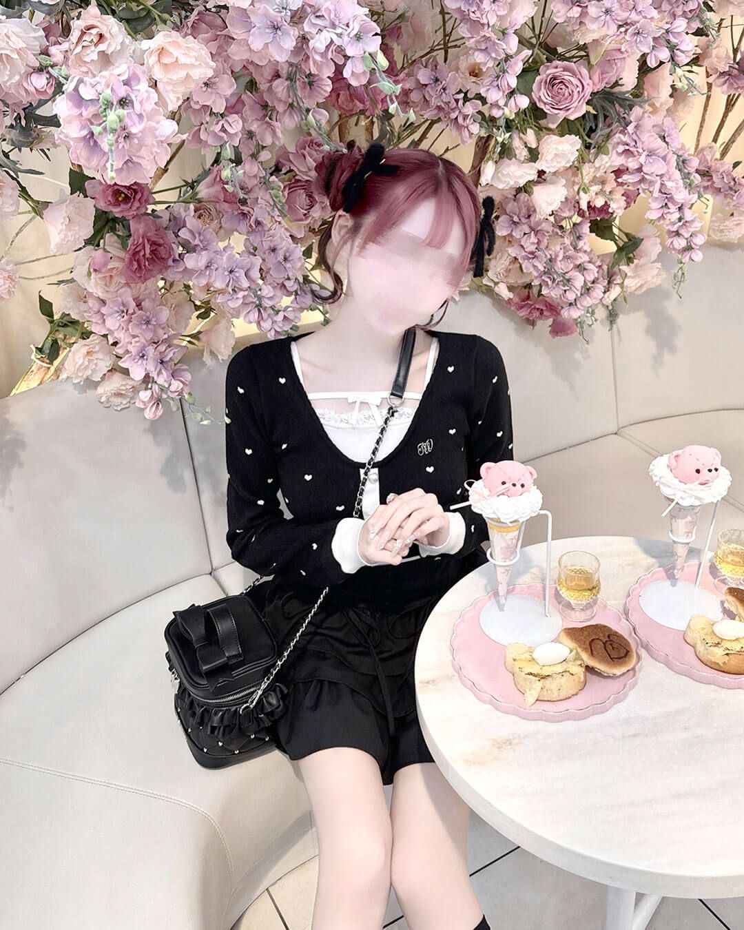 Luv ドッキングカーデトップス ピンク | ファッション通販＆メディア