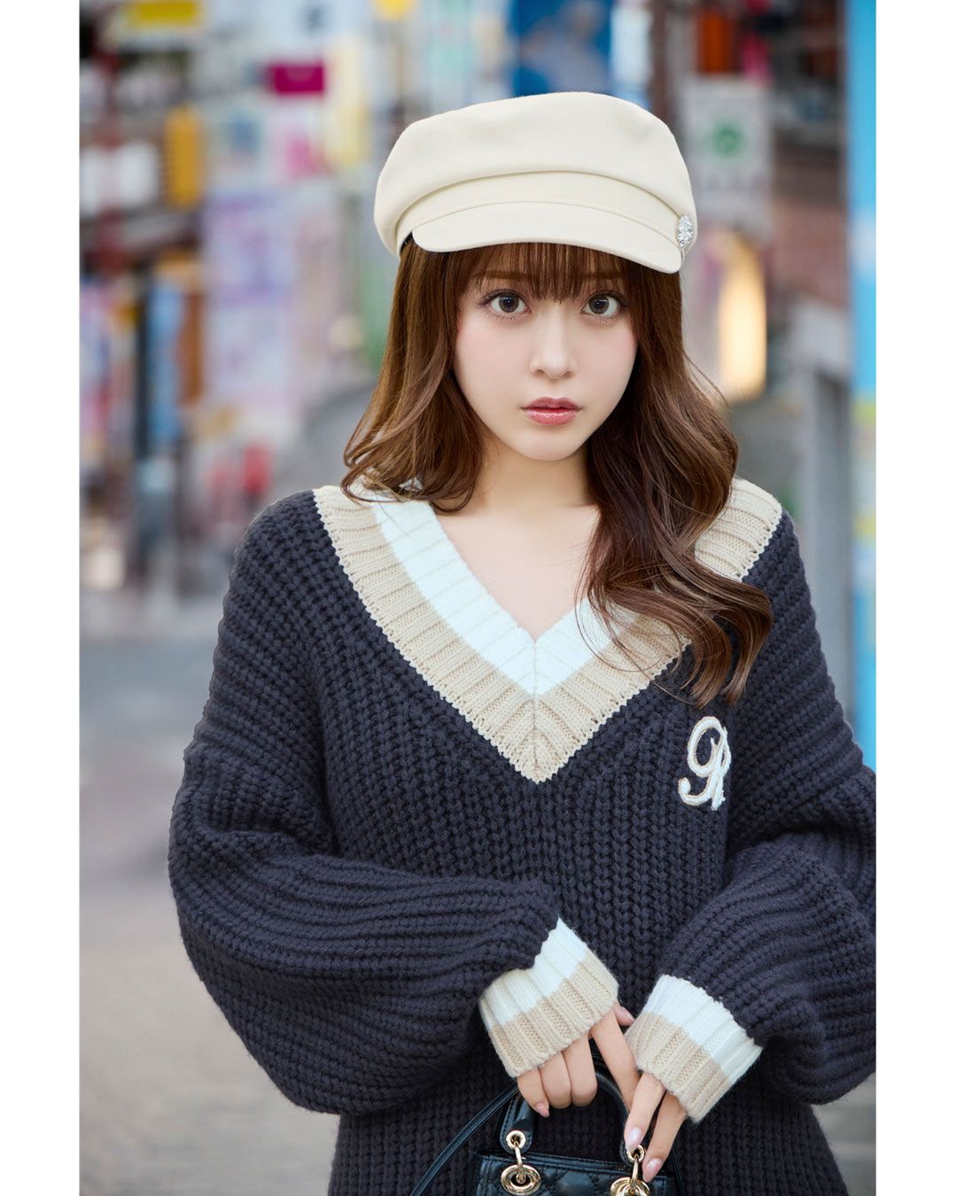 Radyロゴニットトップス　Mサイズ rady ロゴニットトップス ブラック Mサイズ｜Yahoo!フリマ（旧PayPay