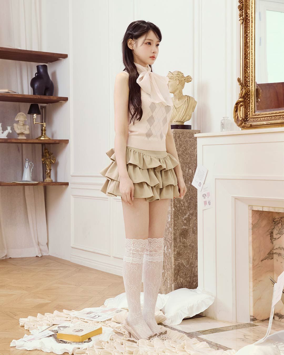Chouchou Frill Skirt トレンチベージュ | ファッション通販＆メディア