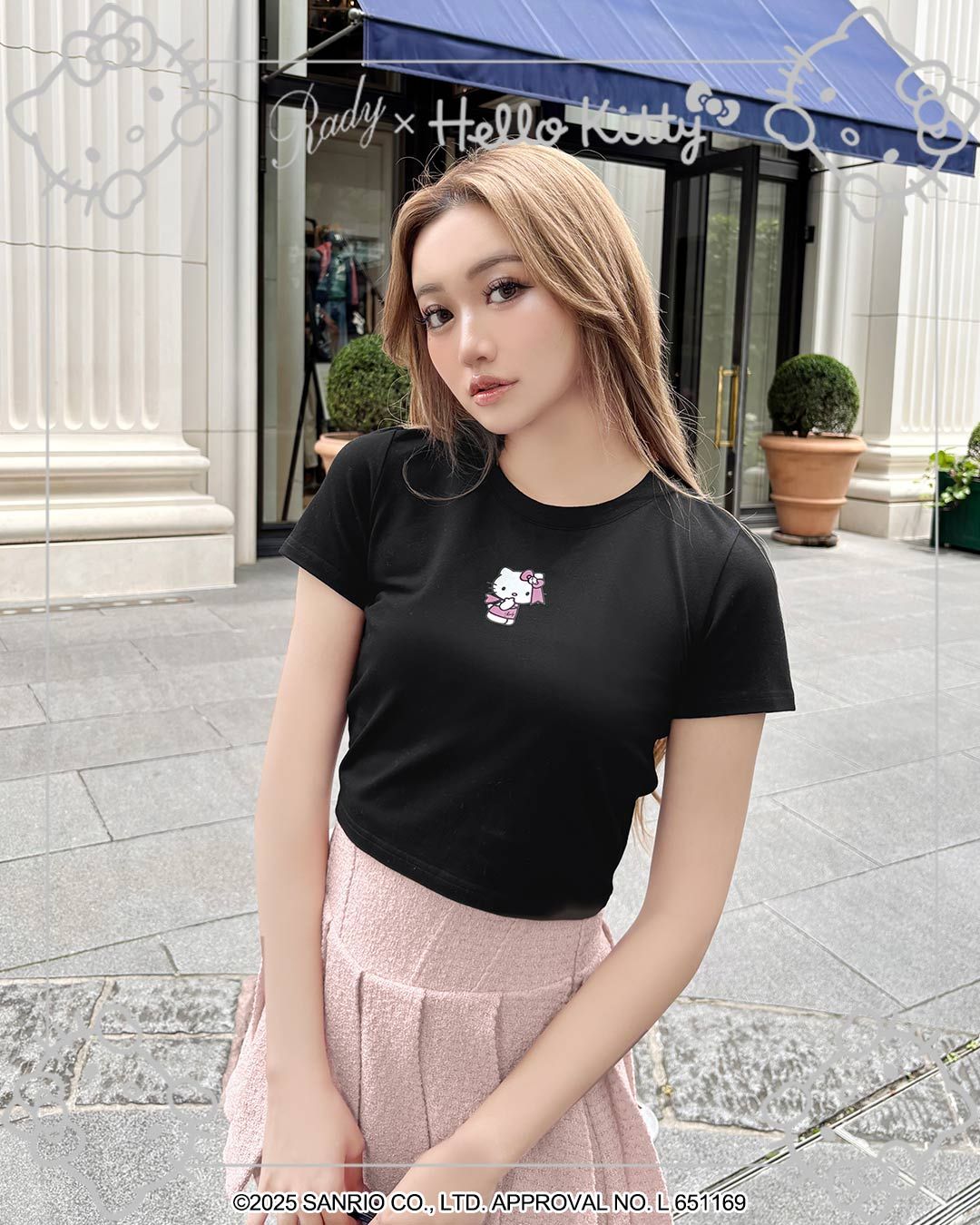 rady Hello KittyTシャツ Hello Kitty Tシャツ ホワイト | ファッション通販＆メディアMyColor