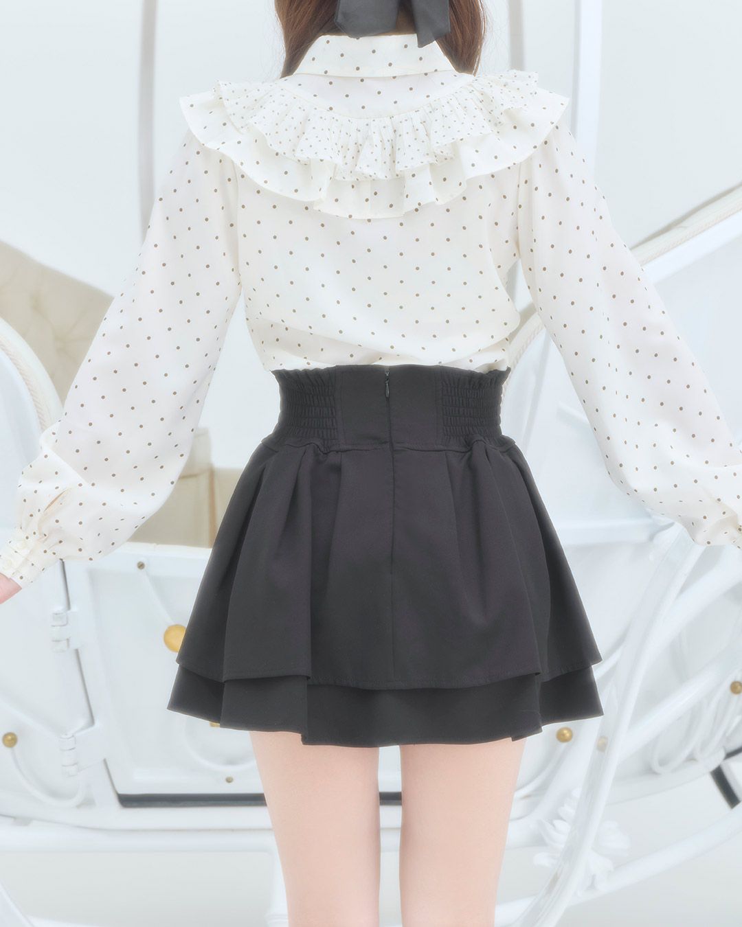 殿堂入り!!美脚になれるスカート♡（インナーパンツ付） ピンク