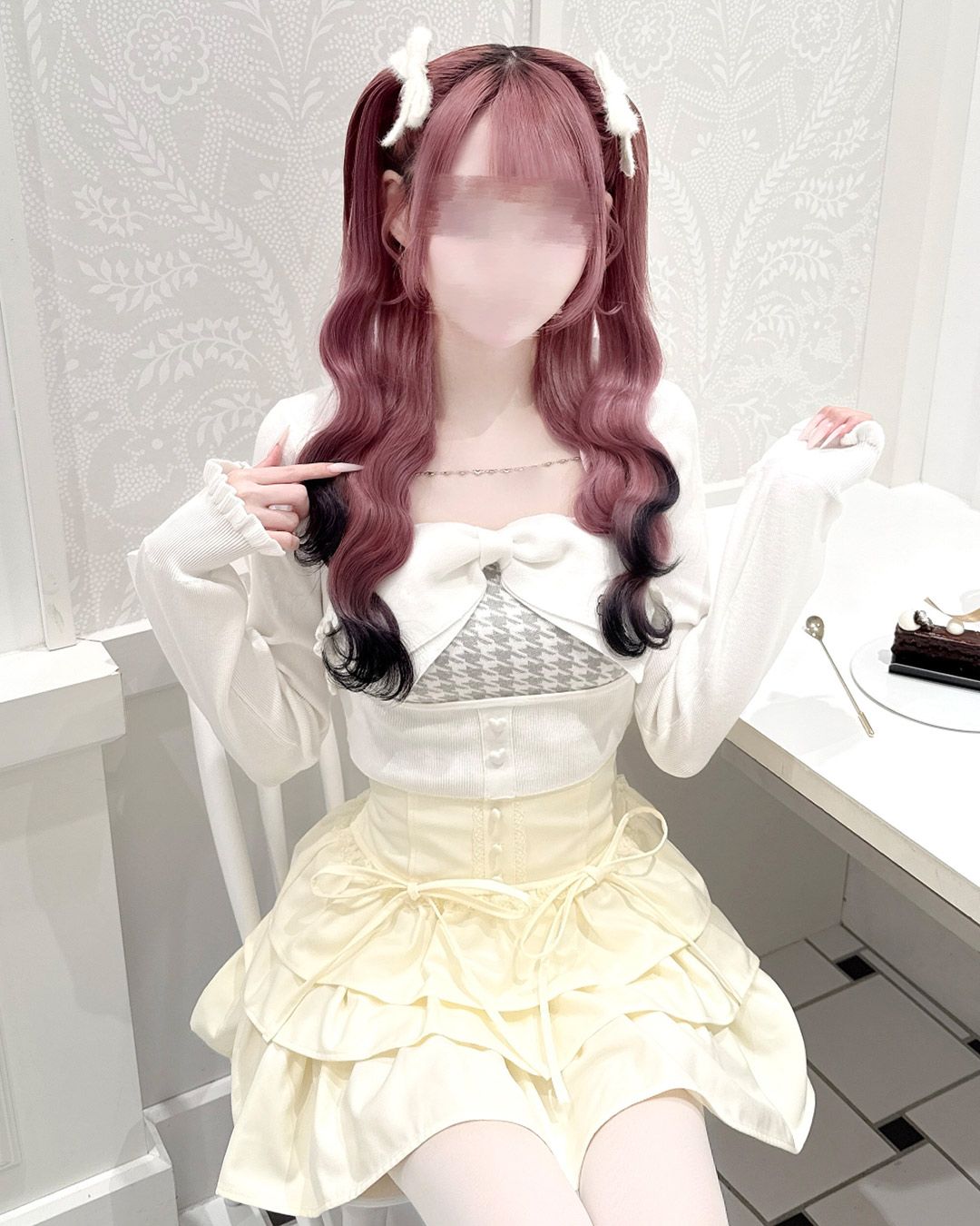 ティアードフリルスカート ブラック | ファッション通販＆メディア