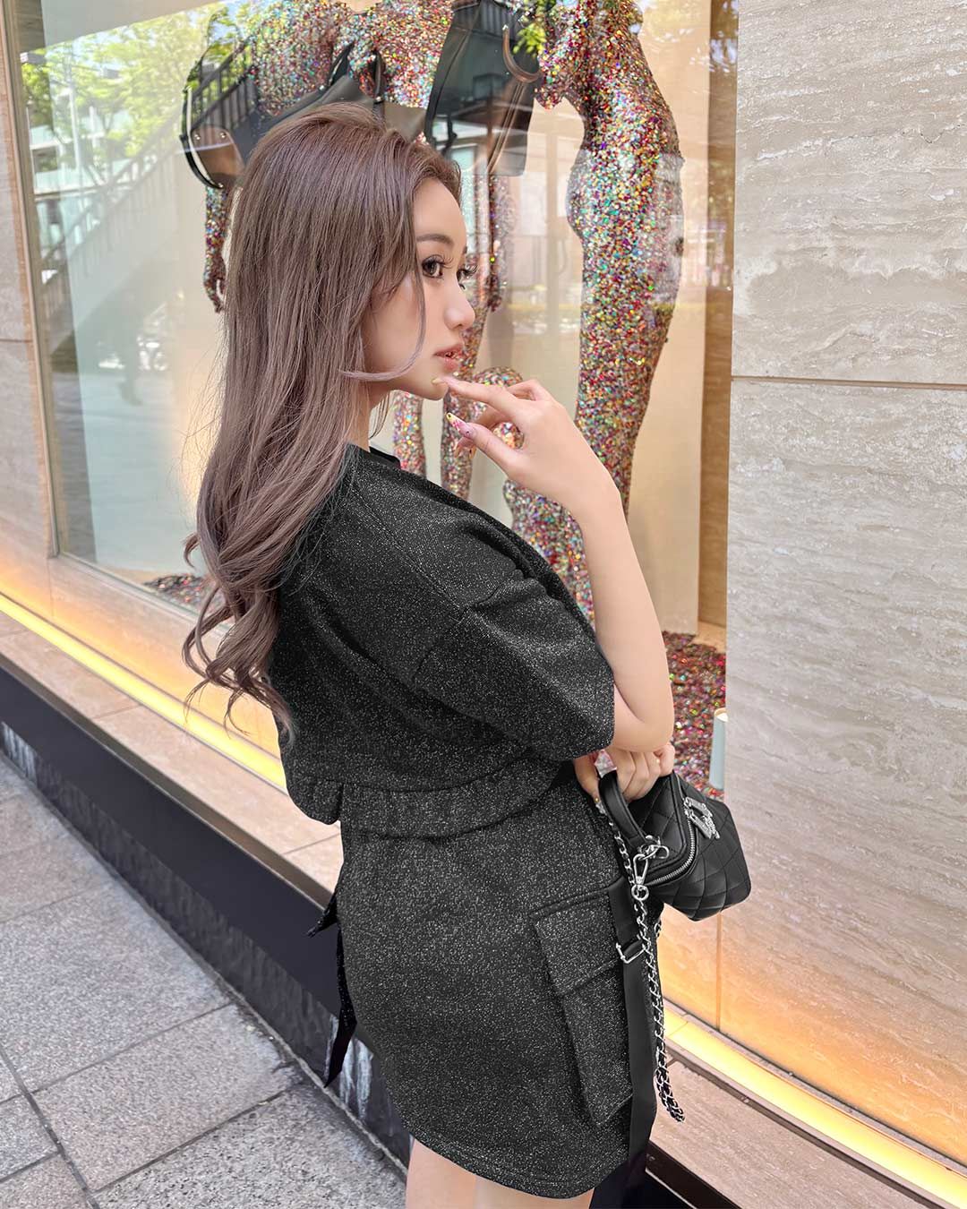 Rady♡スタジャンスカートセットアップ(インナーパンツ付き) 最新作！ Rady - Sサイズ rady スタジャンスカートセットアップ(インナー