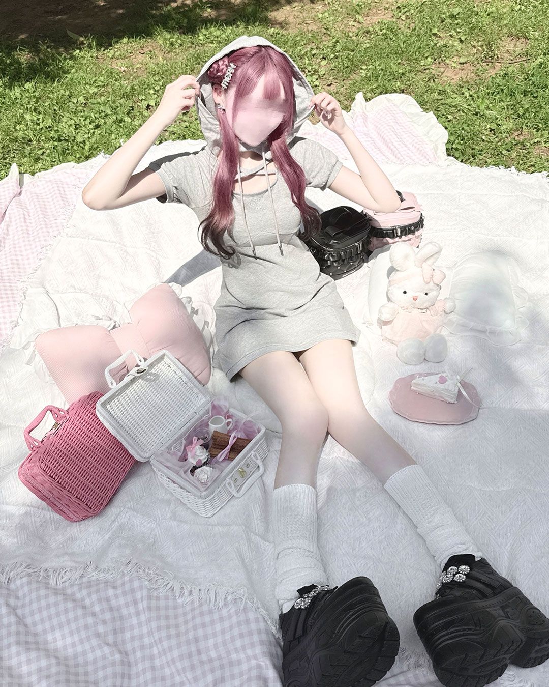 クロスパーカーワンピース クロスパーカーワンピース ブラック | ファッション通販