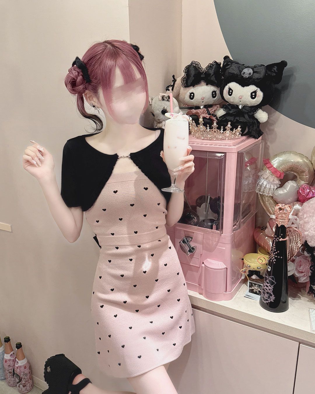 Luv アンサンブルワンピース ピンク | ファッション通販＆メディア