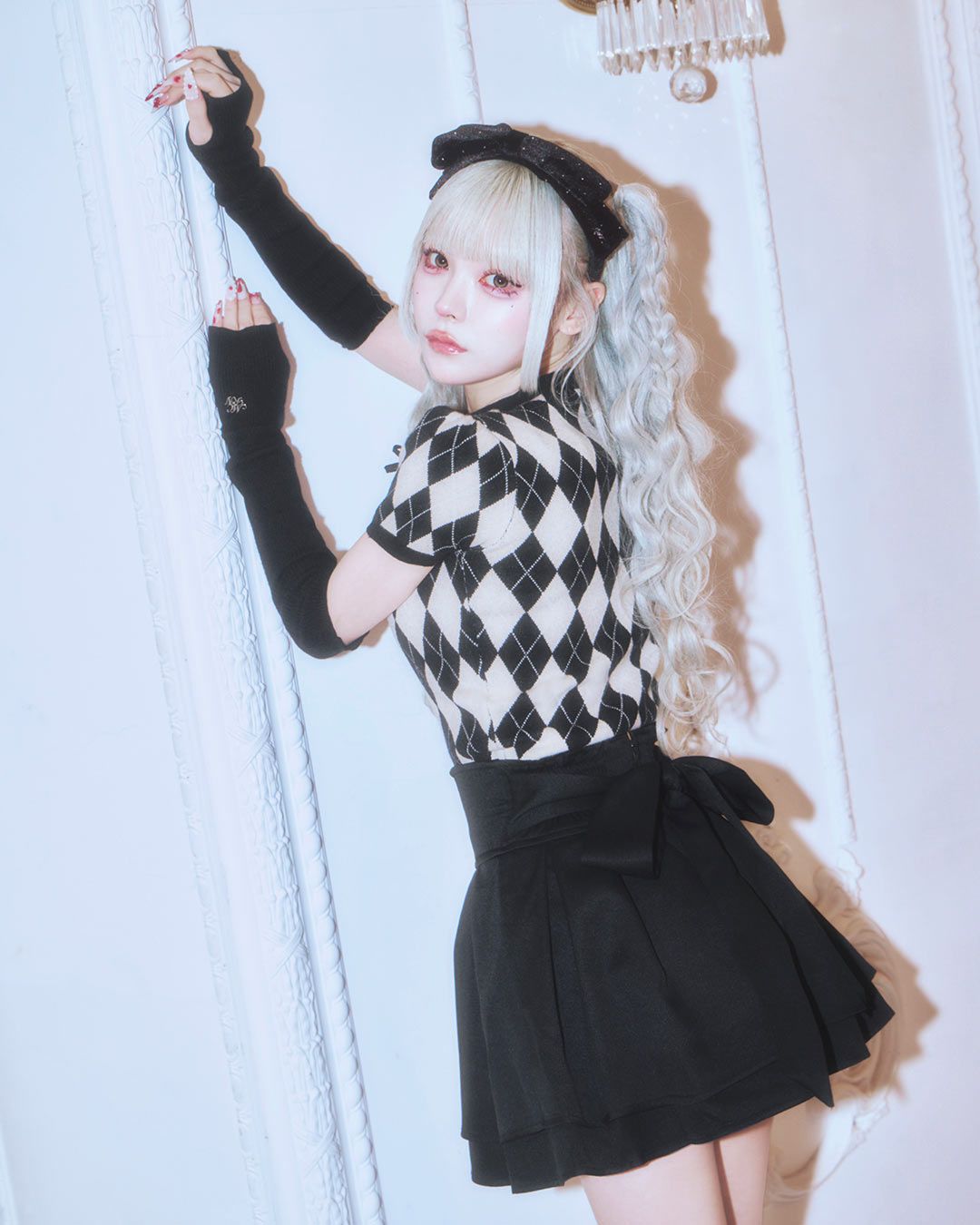 ミシェルマカロン 美脚リボンスカート ⚠︎︎一時値下げ⚠︎︎ ミシェルマカロン 美脚リボンスカート