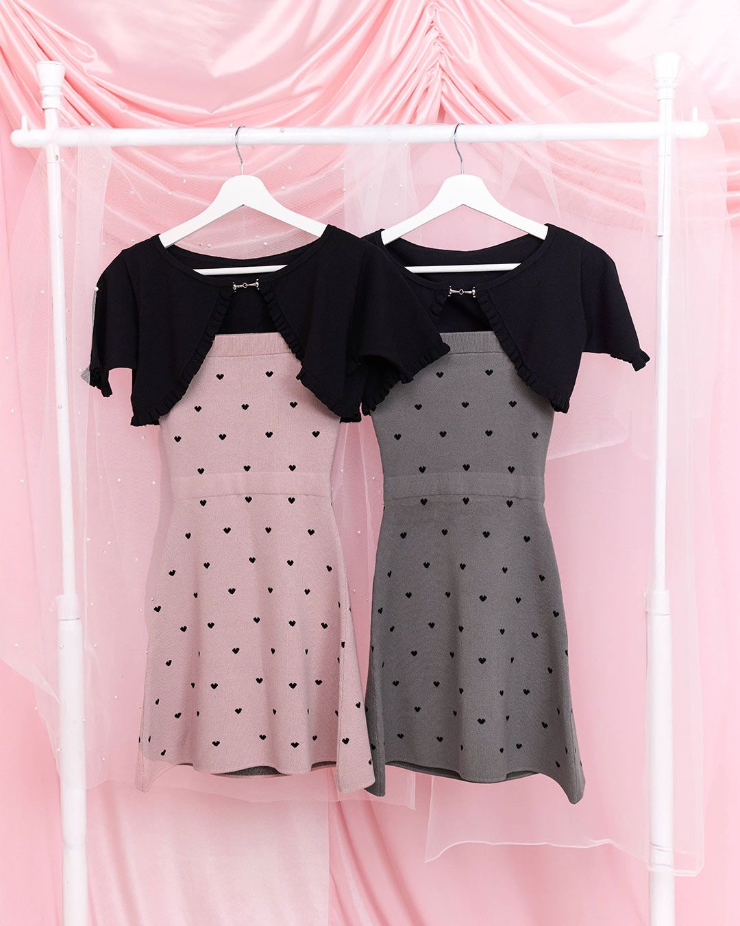 ピンク、フリー【新品未開封】Luv アンサンブルワンピース　SJJ0252MC Luv アンサンブルワンピース ピンク | ファッション通販