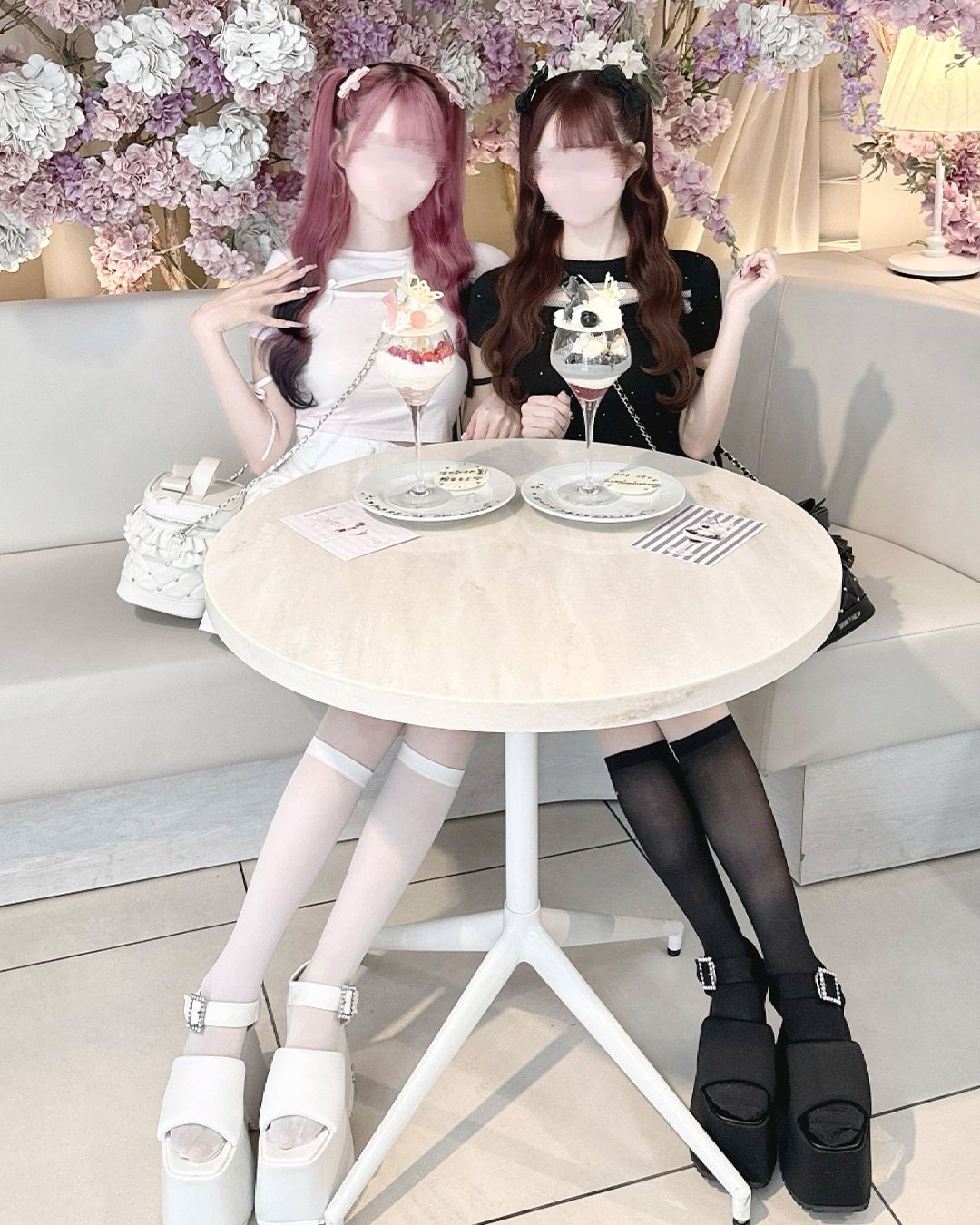 リボンクロスTシャツ ピンク | ファッション通販＆メディアMyColor