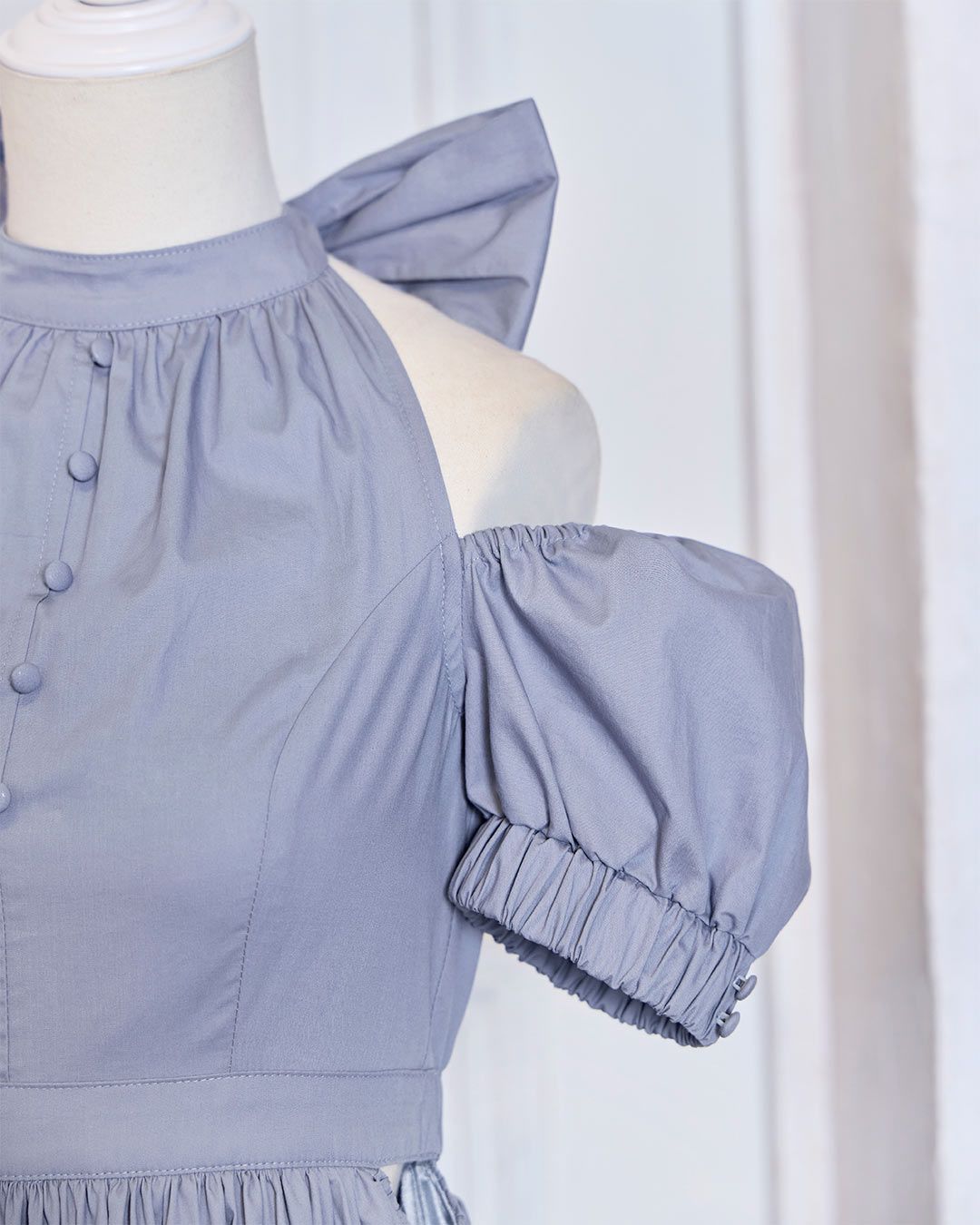 Back Ribbon Etoile Dress ホワイト | ファッション通販＆メディア