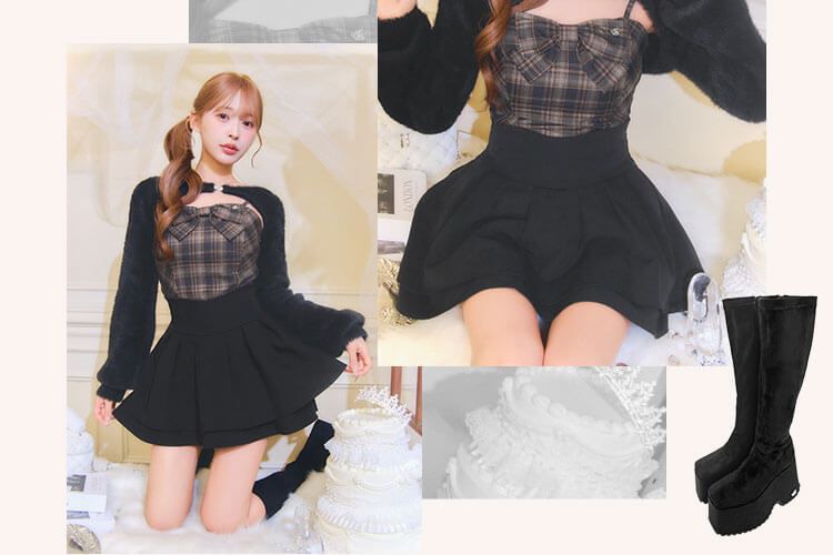 SKL0035X 美脚になれる♡スエードロングブーツ