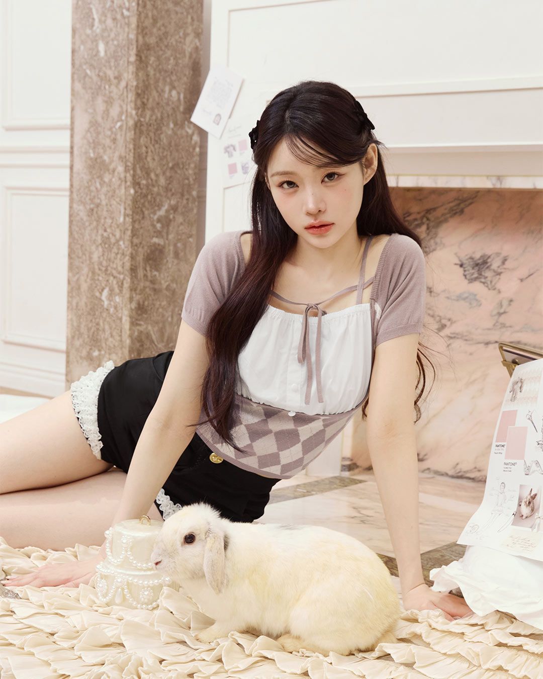 110 マカロンワンピース Made with Love Tops モカ | ファッション通販＆メディアMyColor