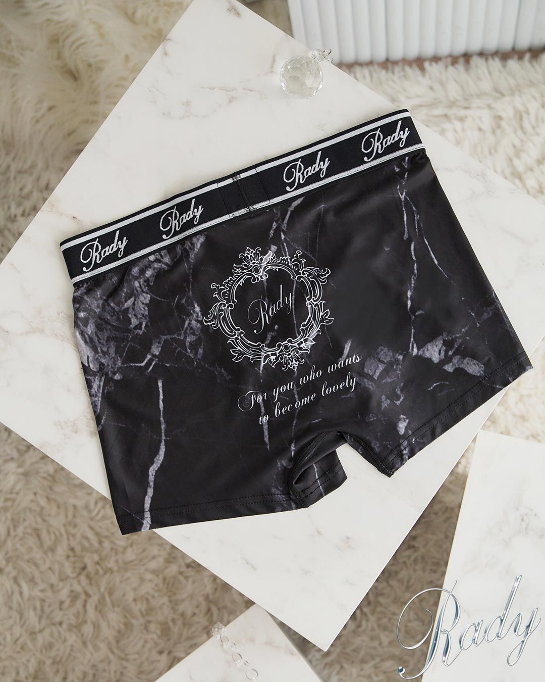 大理石メンズパンティ ブラック | ファッション通販＆メディアMyColor