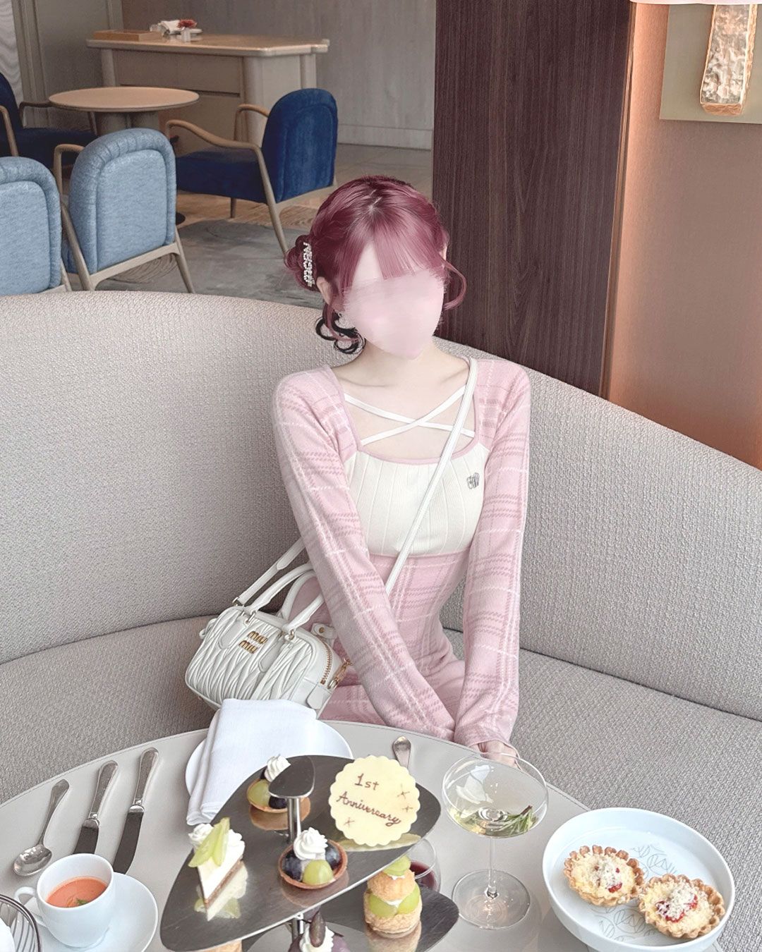 チェックタイトニットワンピース ブラック | ファッション通販