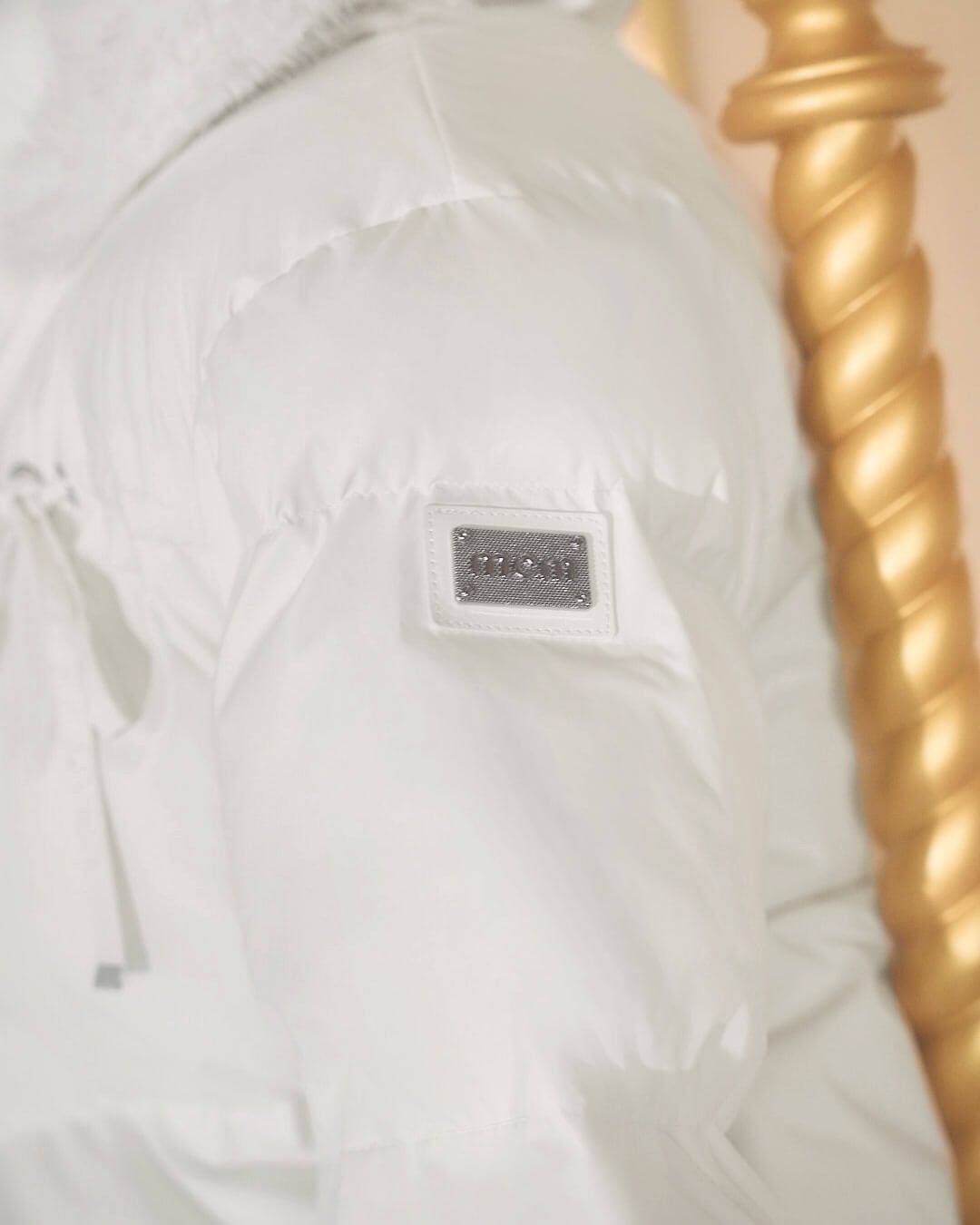 ファーフードリボンダウンコート ピンク | ファッション通販＆メディア