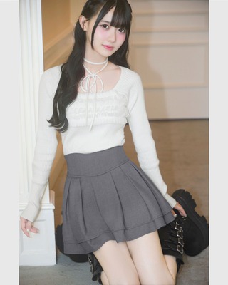 ミシェルマカロン 美脚ツイルスカート 美脚になれるスカートシリーズ