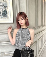 ホルターネックトップス ブラック | ファッション通販＆メディア