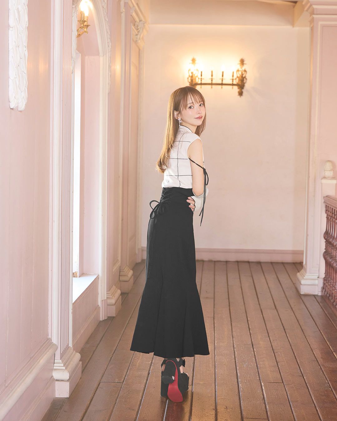 大人の美脚スカート ブラック | ファッション通販＆メディアMyColor