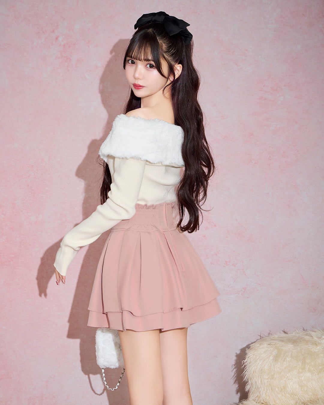 殿堂入り!!美脚になれるスカート♡（インナーパンツ付） くすみ