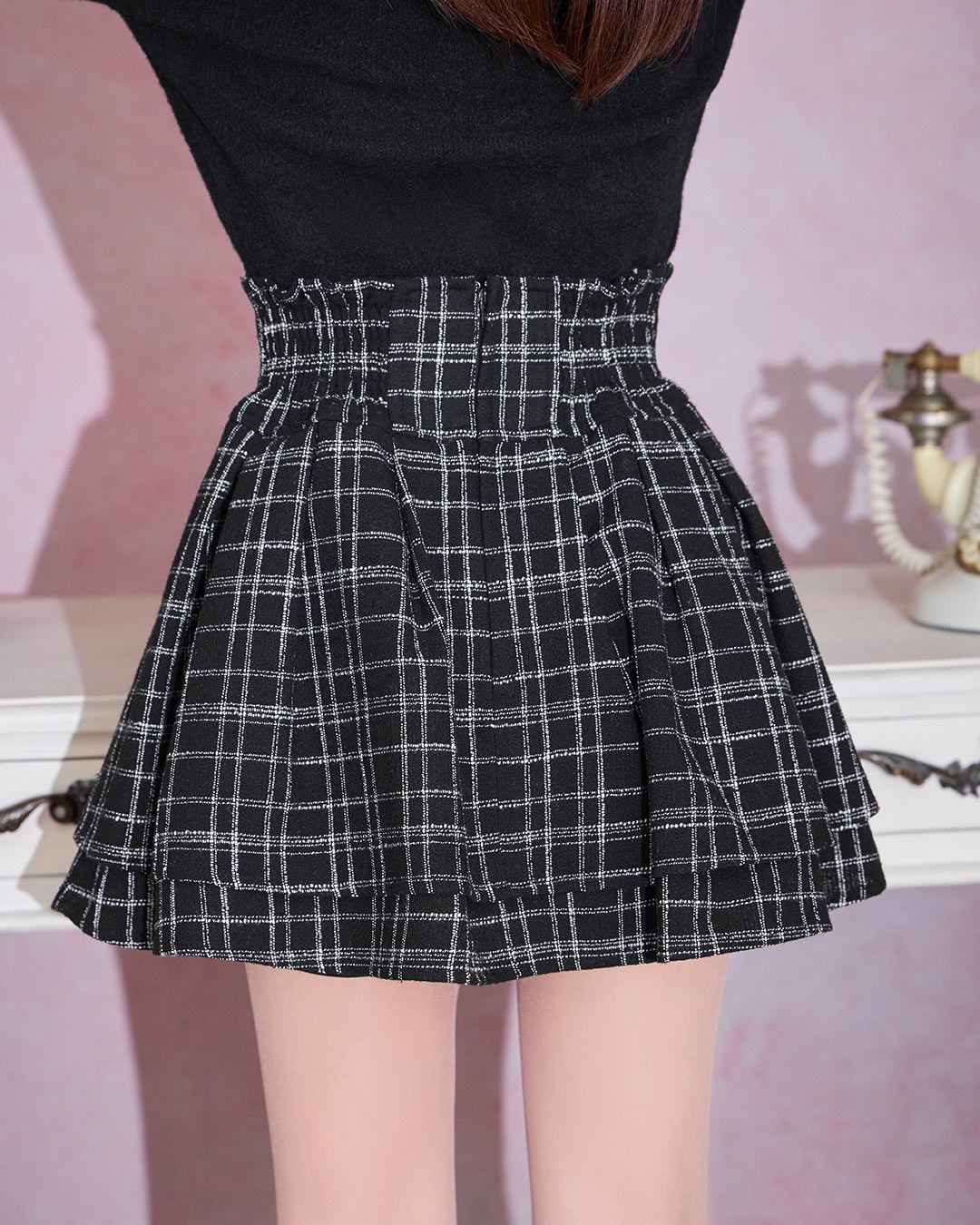 ツイード美脚スカート ホワイト | ファッション通販＆メディアMyColor