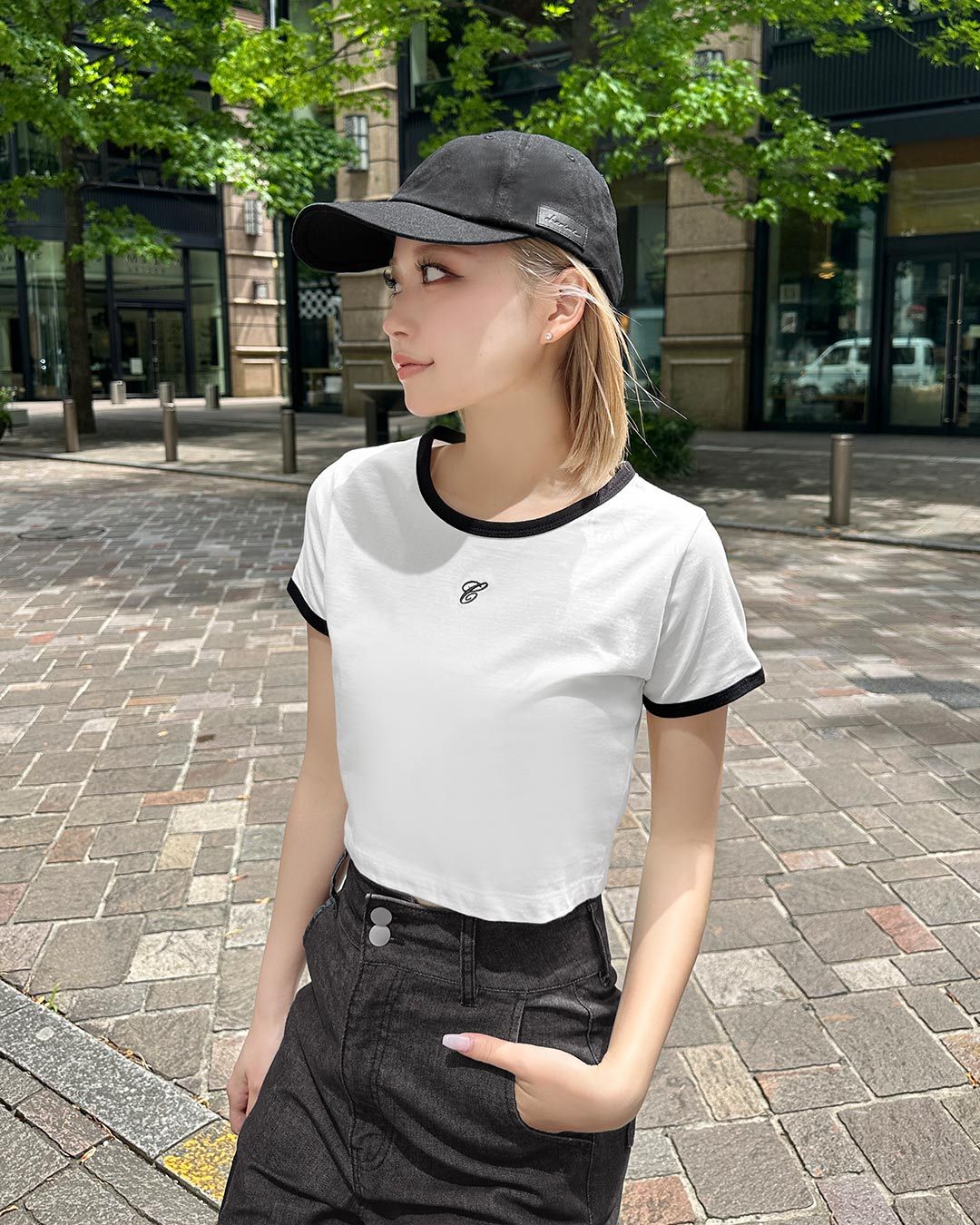 ロゴトップス ホワイト | ファッション通販＆メディアMyColor ～マイ