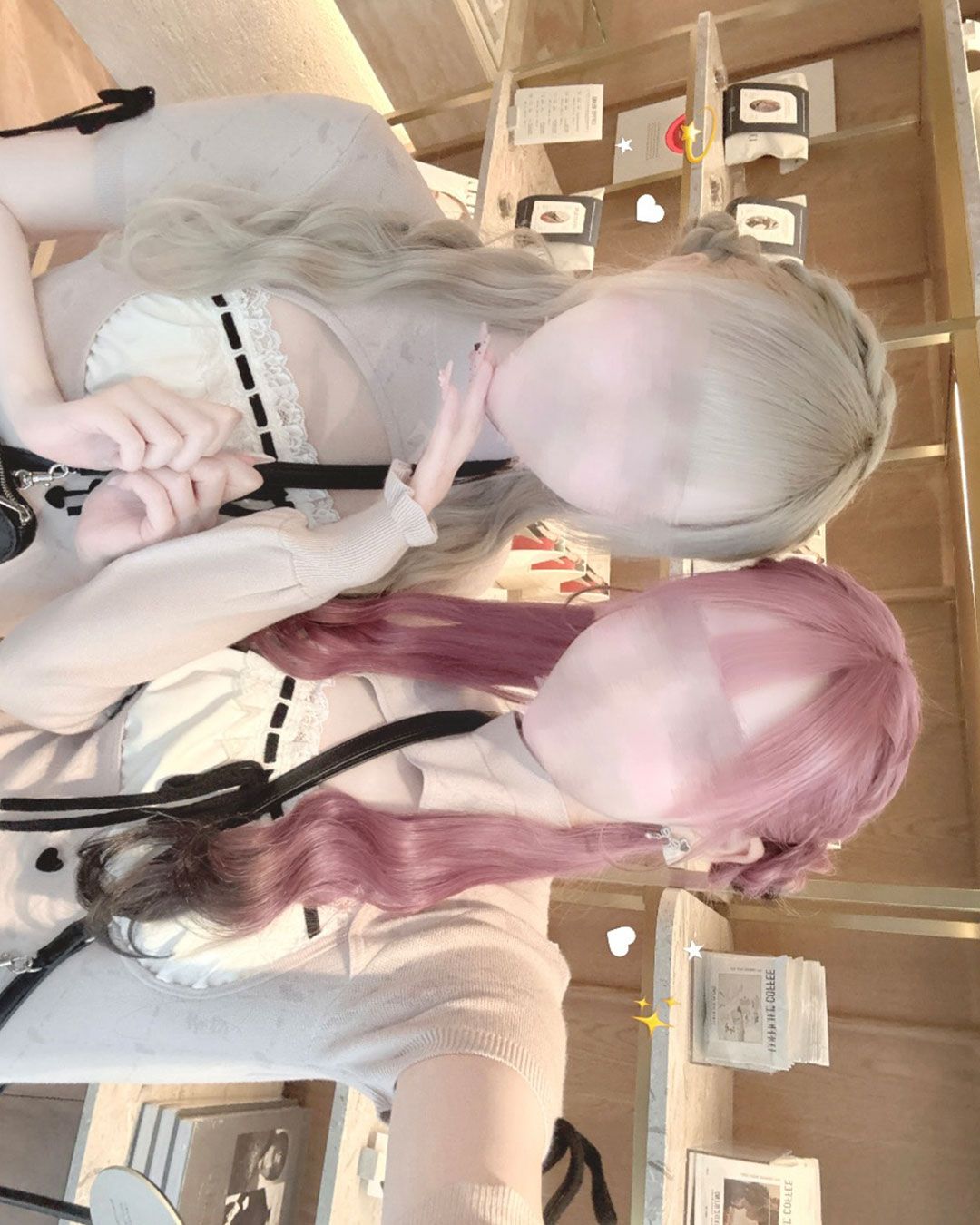 MWモノグラムバイカラーワンピース　ピンク　イモちゃん　honey mew MWモノグラムバイカラーワンピース - メルカリ
