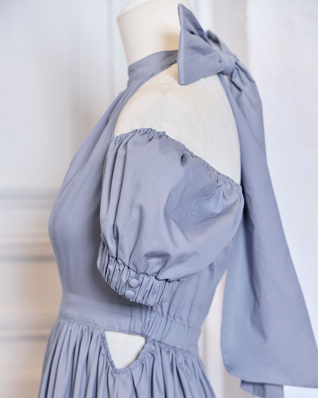 Back Ribbon Etoile Dress ホワイト | ファッション通販＆メディア