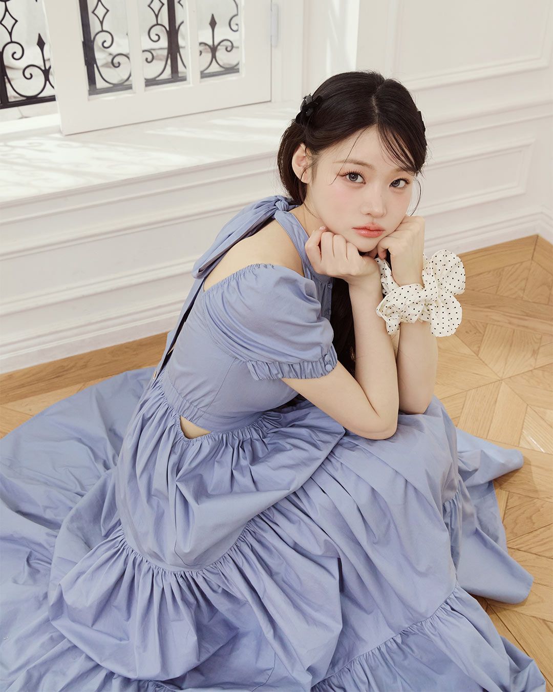 Back Ribbon Etoile Dress ホワイト | ファッション通販＆メディア