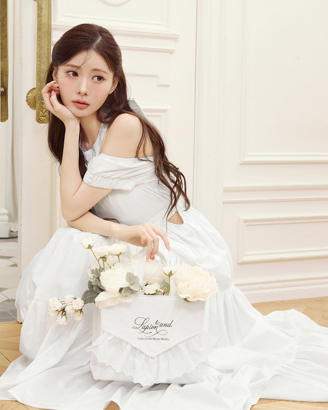 Back Ribbon Etoile Dress ホワイト | ファッション通販＆メディア