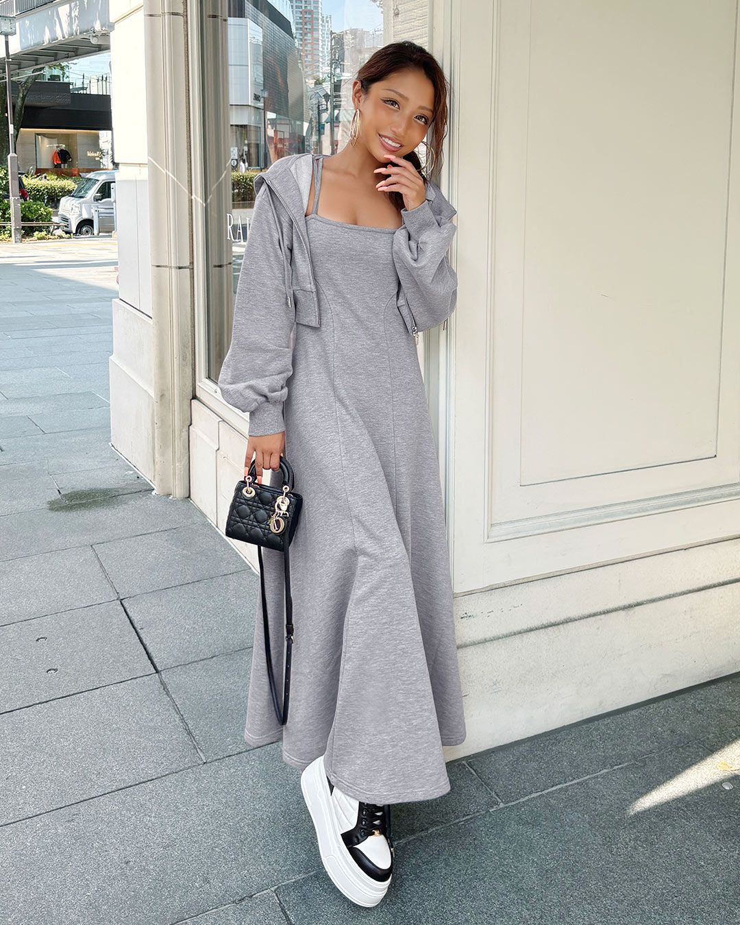 グレースキャミ♡ワンピセット♡ 🫧NEW ITEM🫧 » •ショートニット&キャミワンピースセット ¥ 10,890