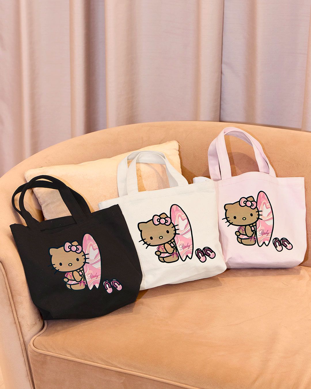 日焼けHello Kitty miniトート ナチュラル | ファッション通販