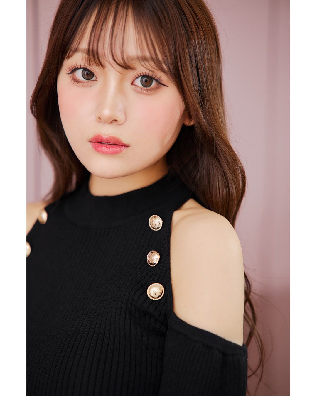 トップス Macarondias バックジップギンガムシアートップス [C7453] - レディース