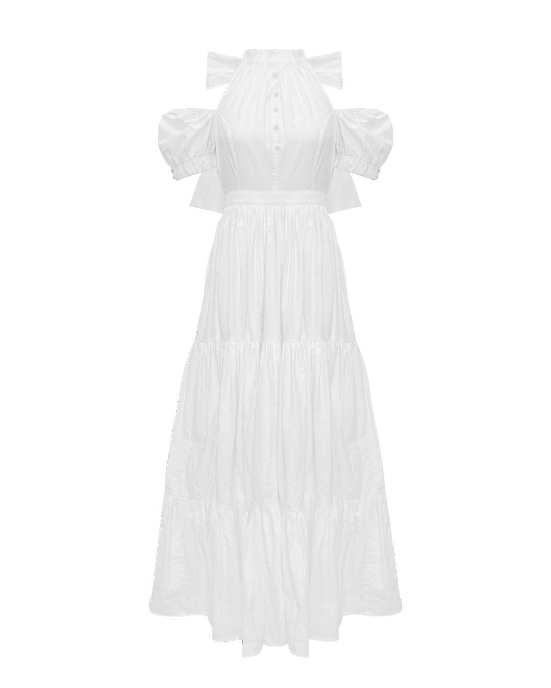 Back Ribbon Etoile Dress ホワイト | ファッション通販＆メディア