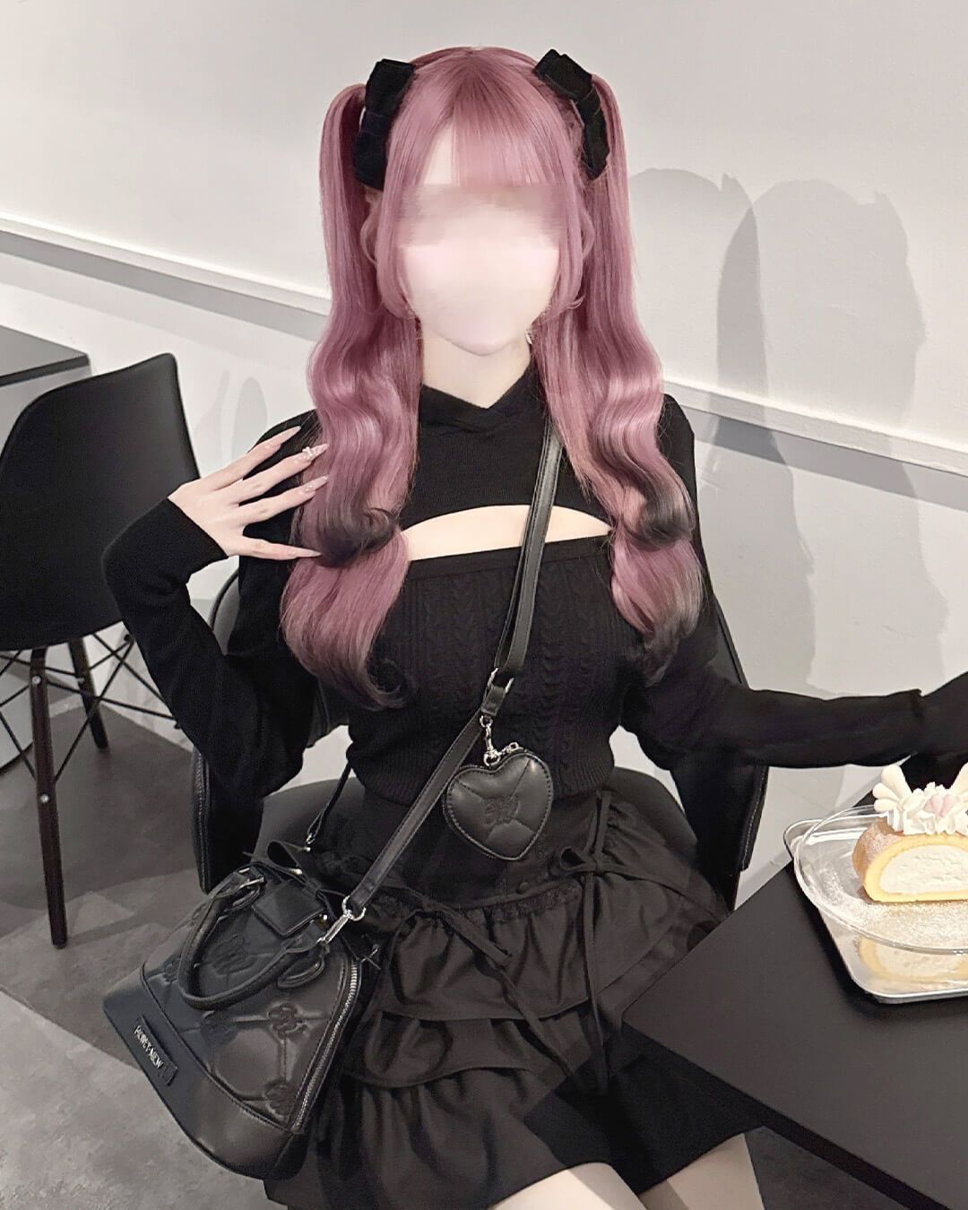 ポーチ付きロゴキルティングバッグ ピンク | ファッション通販
