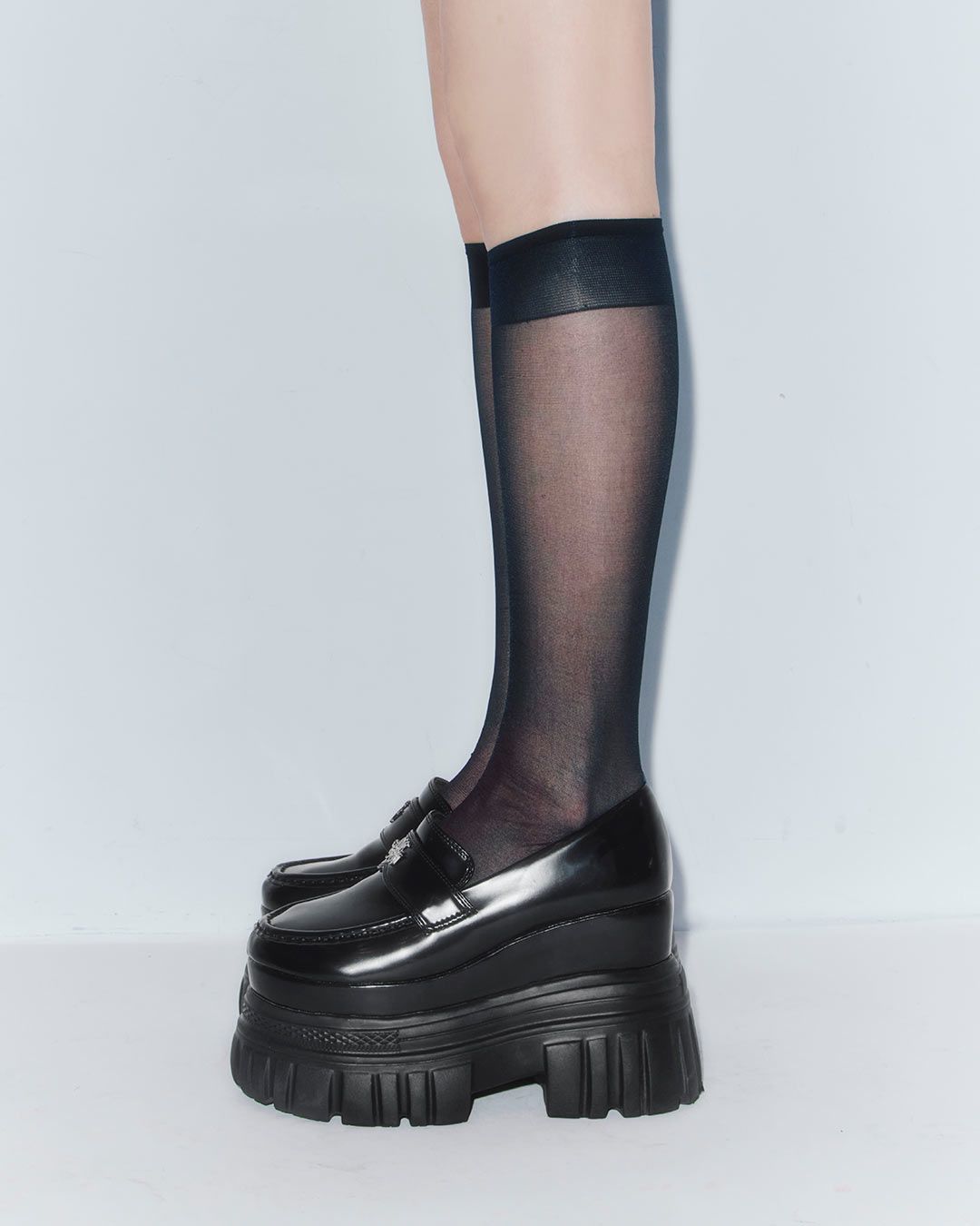 史上最強''盛れる厚底ローファー ブラック | ファッション通販