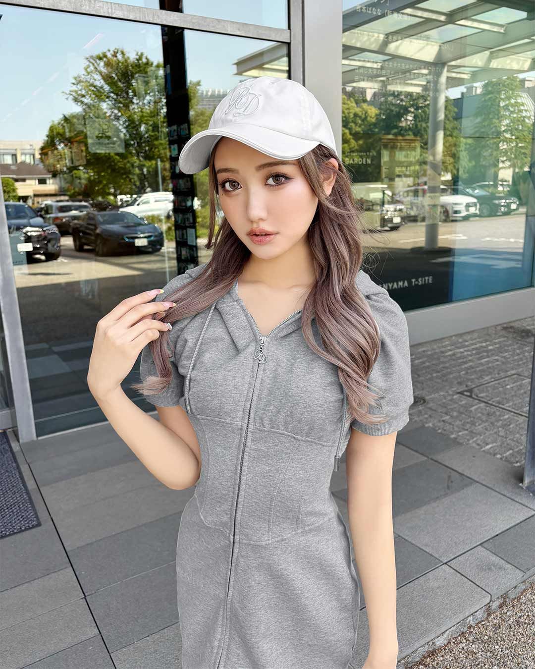 コルセットフーディワンピース グレー | ファッション通販＆メディア