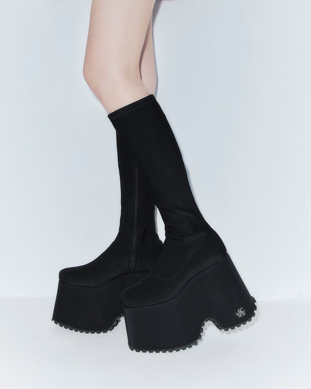 14.5cm史上最強ロングブーツ ブラック | ファッション通販＆メディア