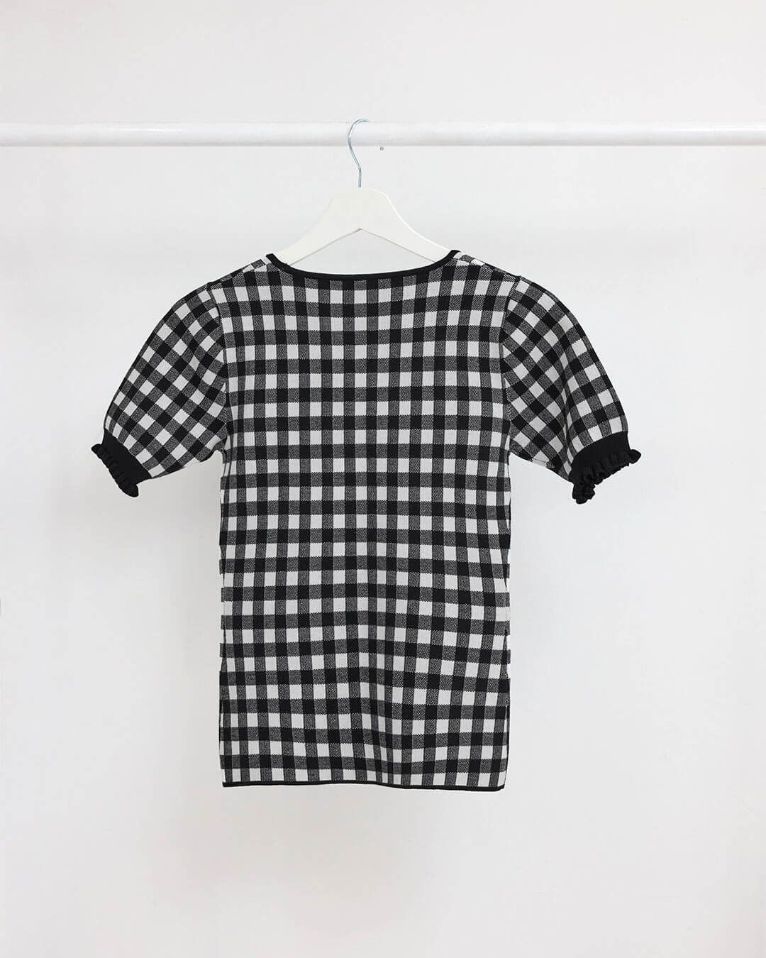 ギンガムチェックトップス ピンク | ファッション通販＆メディア