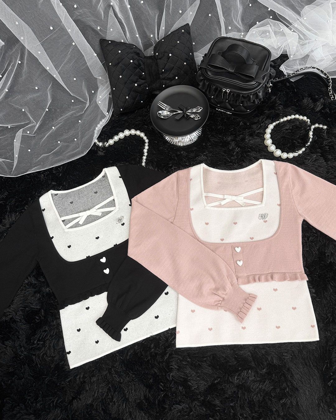 トップス outro ツイスト トップス HUIT 全4色｜hit531-0296【1】 - 長袖商品一覧