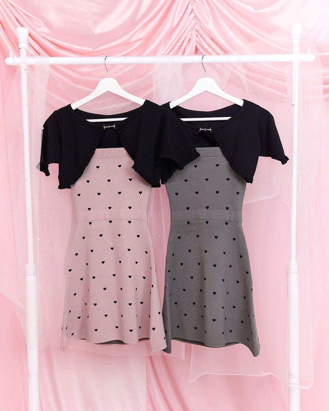 Luv アンサンブルワンピース ピンク | ファッション通販＆メディア