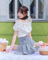 おすすめ フリルオフショルブラウス ブラック | ファッション通販 トップス