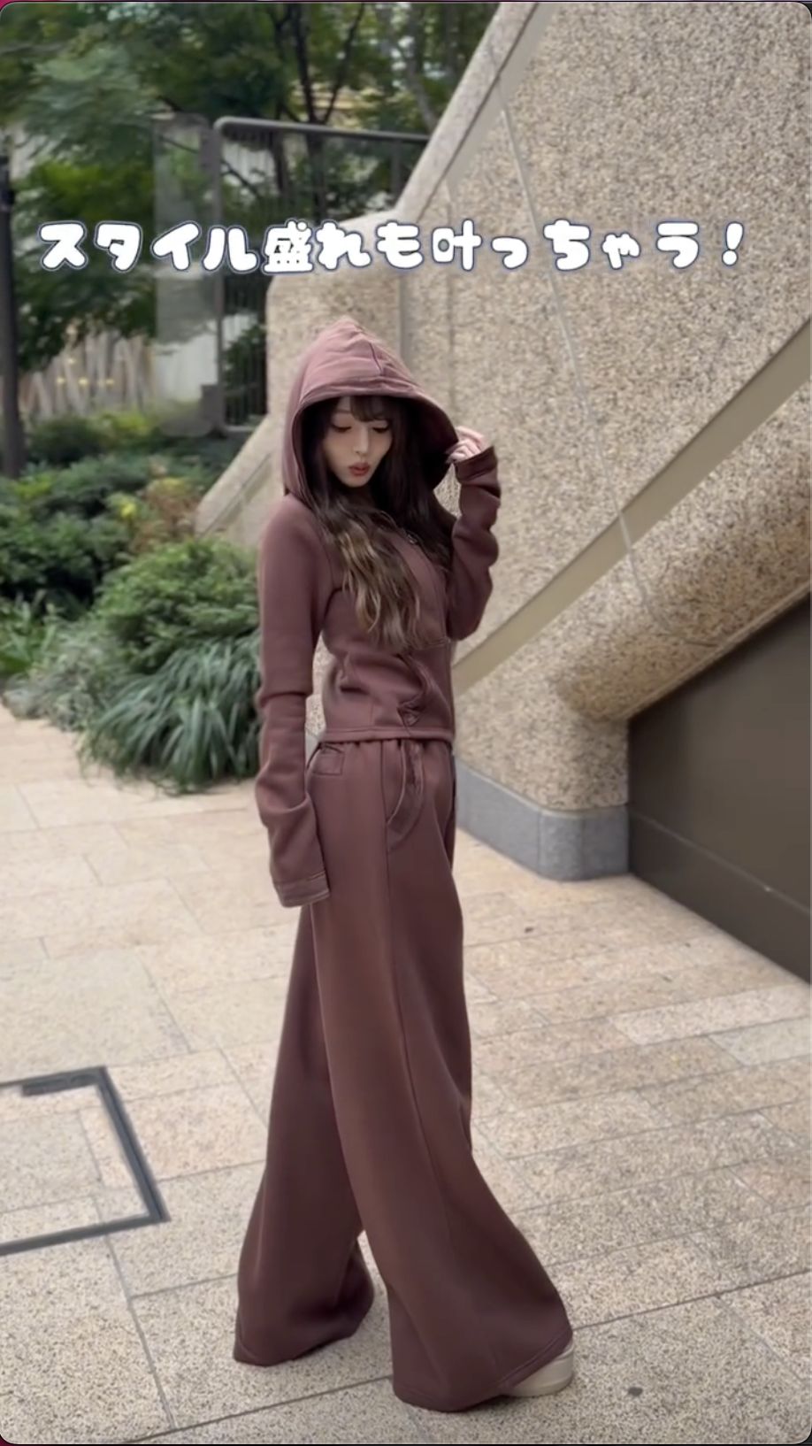 エンジェルセットアップ（裏起毛） ブラック | ファッション通販