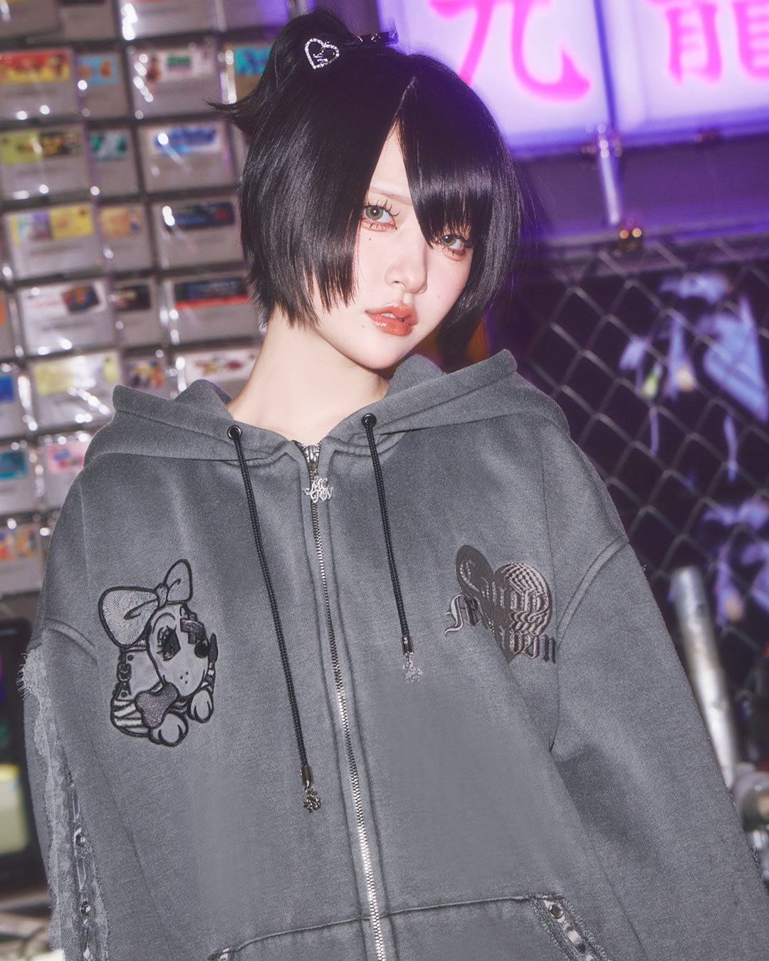 ガルフィーコラボBIGパーカー ホワイト | ファッション通販＆メディア