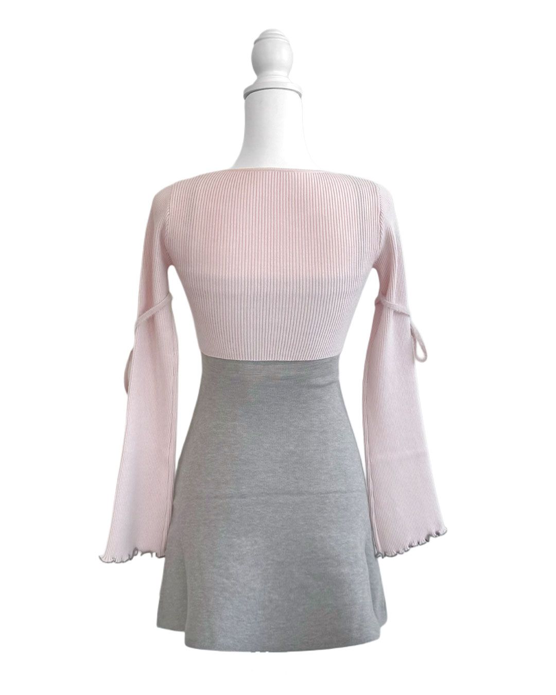 Bigリボンアンサンブルワンピース ピンク | ファッション通販