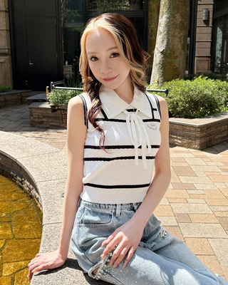 タグ付き♡Rady♡アメスリシフォントップス リボンエンブロイダリーニットトップス – Darich